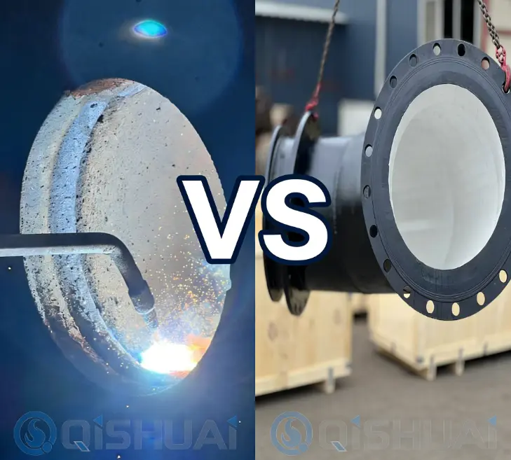 Analisis Mendalam Shandong Qishuai: Panduan Pemilihan untuk Paip Tindanan Kromium Karbida dan Paip Berjajar Seramik Alumina, Sesuai untuk Keadaan Lelasan Tinggi Merentas Semua Industri