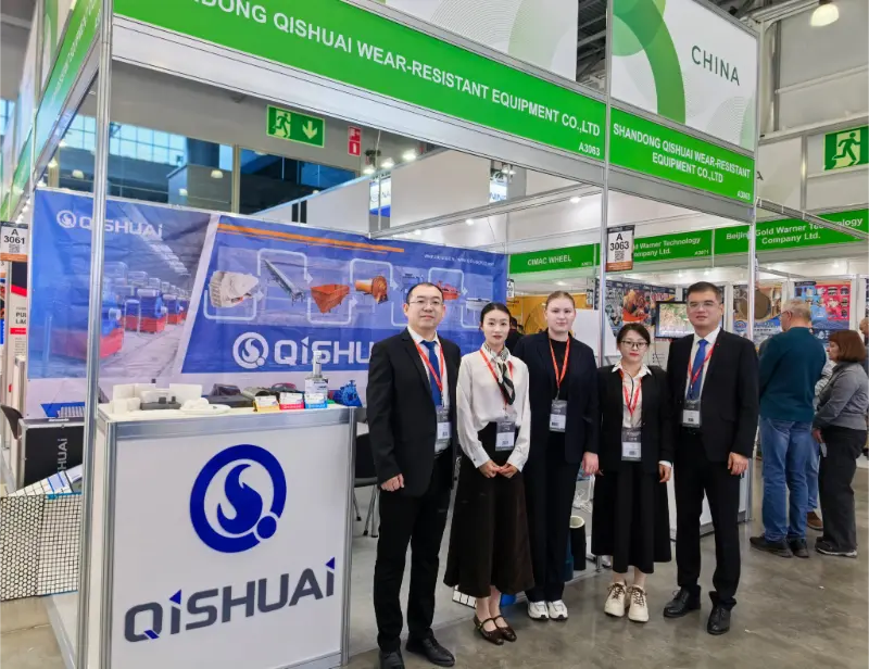 Shandong Qishuai telah tiba di gerai A3063 di Dewan 1 di Mining World Russia. Kami mengalu-alukan kedatangan anda ke pendirian kami untuk perbincangan.